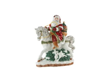 Figurka Santa na koni – Fitz & Floyd XMAS