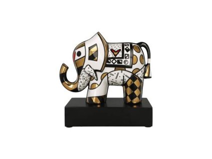 Goebel Figurka Romero Britto Golden Great India 2 – Pop Art