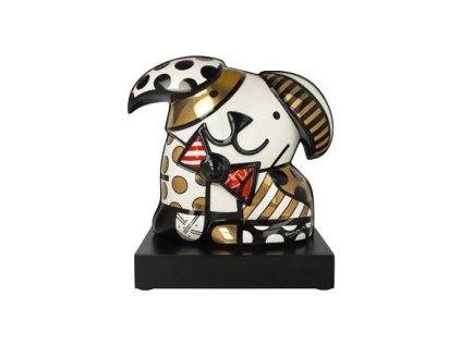 Goebel Romero Britto – Golden Ginger | Pop Art