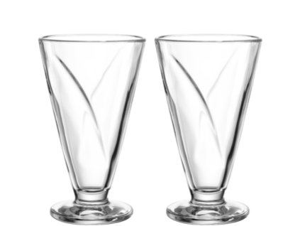 LEONARDO Pohár na zmrzlinu CONO 360 ml, 2 ks