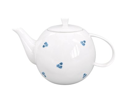 26771 porcelanova konvice luna pomnenka 1100 ml bila modra