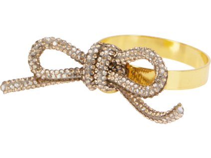 27170 1 zlaty krouzek na ubrousky s ozdobnou masli