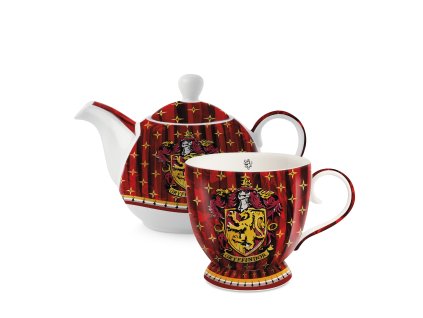 Čaj pro jednoho (šálek+konvička) Harry Potter Nebelvír, Egan
