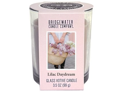 Votivní svíčka ve skleničce Lilac Daydream