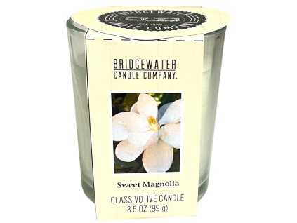 Votivní svíčka ve skleničce Sweet Magnolia