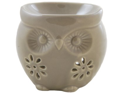 Aromalampa Bridgewater Owl šedá
