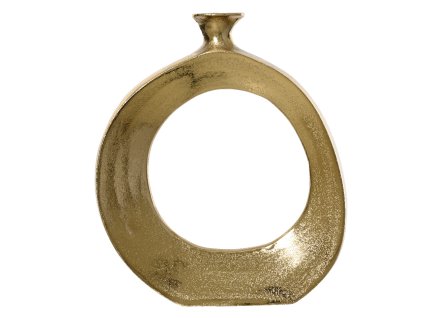 Váza 30 cm, zlatá, KSD