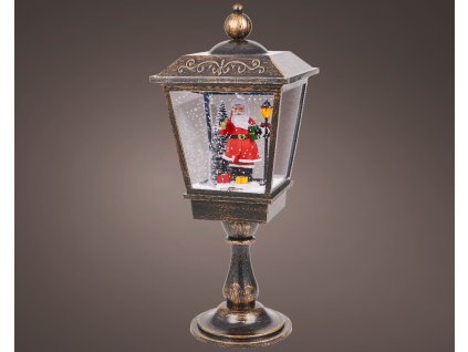 LED vánoční dekorace LUCERNA, 27x27x70 cm, antik, KSD