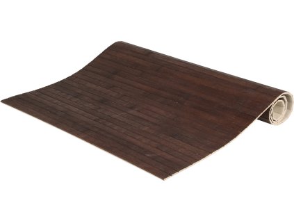 28349 1 srolovana bambusova predlozka 80x50 cm v tmave hnede barve detail struktury lamel