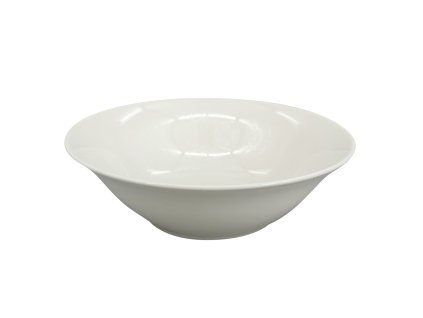 27491 ciste bila hluboka porcelanova miska by inspire bella prumer 15 cm s sirokym a zaoblenym okrajem