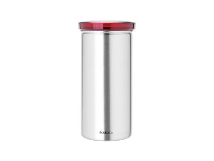 Coffee Pad Canister, 18 pcs Capacity Matt Steel Fingerprint Proof 8710755476181 Brabantia 621x1024px E NR 5277