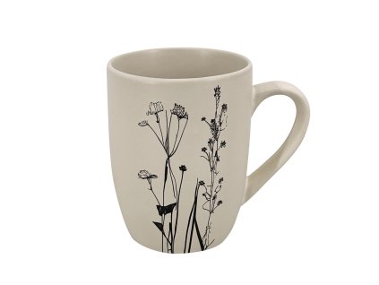 25415 keramicky hrnek s elegantnim prirodnim vzorem a pohodlnym uchem