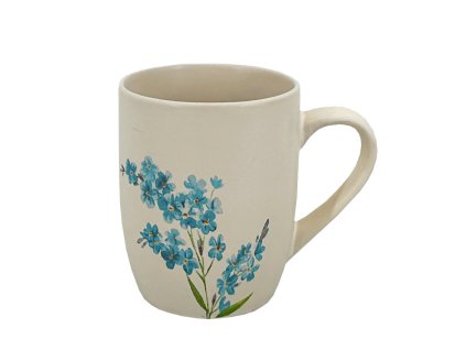 25385 keramicky hrnek cream pomnenka 350ml smetanova modra