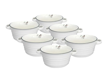 24714 4 miska kompotova vanocni nostalgie 12cm sada 6 ks