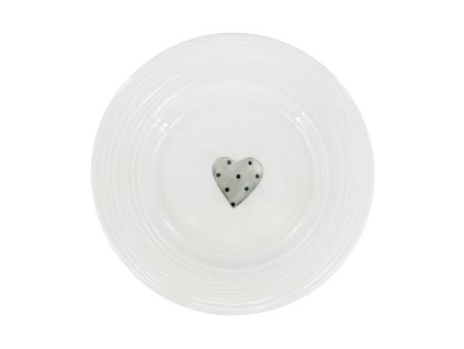 25436 porcelanovy dezertni talir croft advent 20 5cm zelena