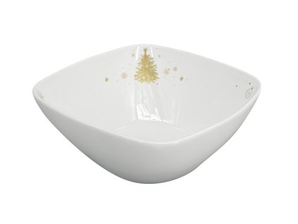 25319 vanocni misa quadro zlata koleda 21x9cm zlaty dekor