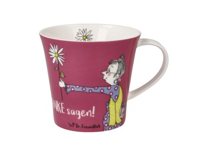 Goebel Hrnek/šálek na kávu/čaj Freundlieb - Danke - Goebel Atelier