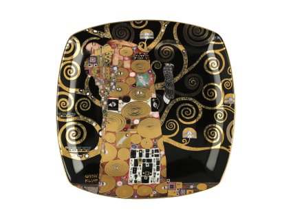Goebel Dezertní talíř „Naplnění“ – Gustav Klimt | Artis Orbis