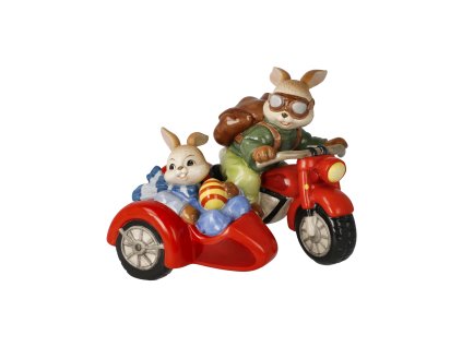 Goebel Hasenfigur Spritztour – Osterklassiker | Goebel (limitovaná edice) 15×16,5×12 cm