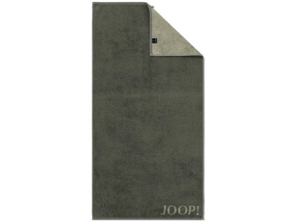 joop handtuecher contour doubleface 1716 1 st 50 cm x 100 cm oliv