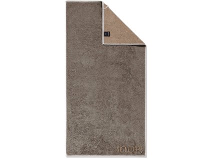 joop handtuch contour doubleface 1716 taupe 50 cm x 100 cm 1 st