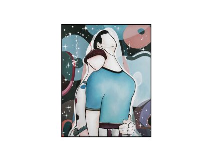 EGAN ABBRACCI Obraz "ATTIMI" 80 × 100 cm