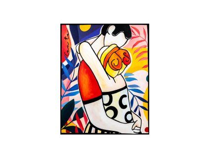 EGAN ABBRACCI Obraz "CON TE" 80 × 100 cm