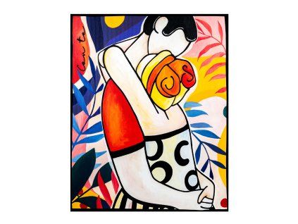EGAN ABBRACCI Obraz "CON TE" 100 × 120 cm