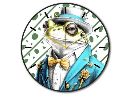 EGAN HUMAN Hodiny TOAD ''RESILIENCE'' průměr 50 cm