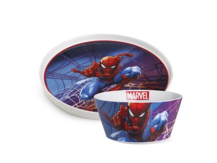 EGAN MARVEL Sada talíř + miska SPIDER-MAN