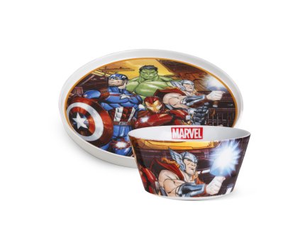 EGAN MARVEL Sada talíř + miska AVENGERS