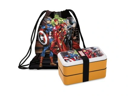 EGAN MARVEL Sada obědová krabička + bag AVENGERS