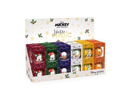 EGAN DISNEY VINTER MAGIC sada Vánoční koule 24 ks