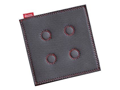 Spring Grip čtvercový magnetický tácek černý
