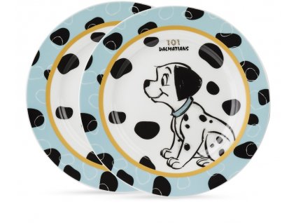 Egan 101 DALMATIANS Sada 2 talířů 19 cm modrý