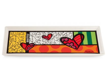 Egan BRITTO Podnos HEART 26X10 cm