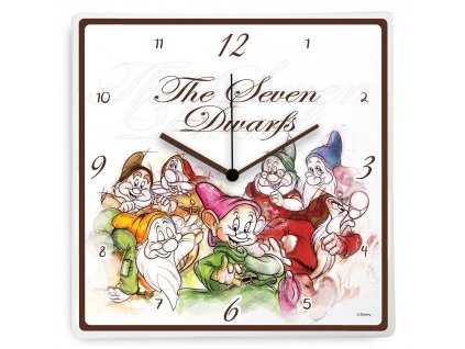 Egan DISNEY THE SEVEN DWARFS Hodiny 31 x 31 cm