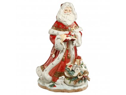 Goebel Santa s pytlem dárků Fitz & Floyd