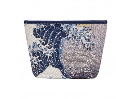 Goebel Hokusai  Kosmetická Taška Vlna 25 x 6 cm