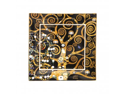 Goebel Klimt Strom života dekorativní mísa
