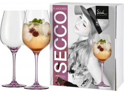 60647 3 eisch secco flavoured sada 2 sklenic na hugo ruzove