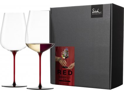 Eisch RED SENSISPLUS Sada 2 sklenic na plná vína