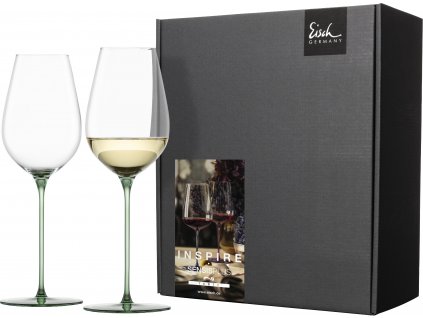 60734 7 eisch inspire sensisplus sada 2 sklenic na osvezujici vina zelena