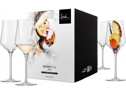 61133 9 eisch sky sensisplus sada 4 sklenic na bile vino