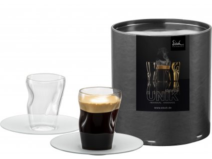 61454 5 eisch unik sada 2 espresso salku satin