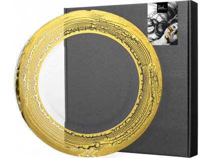 62372 6 eisch goldleaf podnos 32 cm zlaty