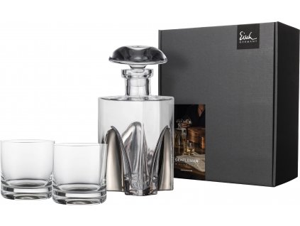 62519 3 eisch gentleman darkovy set dekanter sklenice