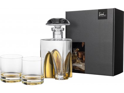 62522 3 eisch gentleman darkovy set dekanter sklenice