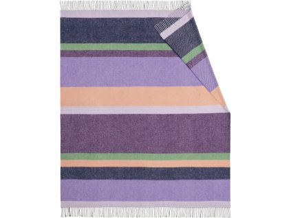 Biederlack Jet Set Hippie Amuse Purple pléd 130 x 170 cm