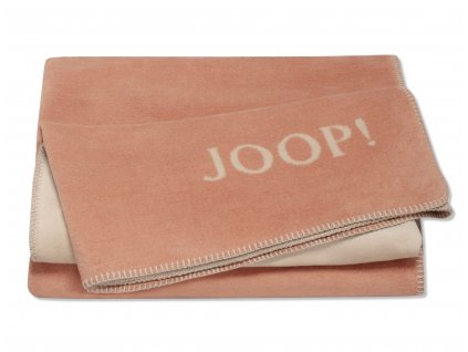 Biederlack JOOP! Uni Doubleface Kupfer-Sand pléd 150 x 200 cm